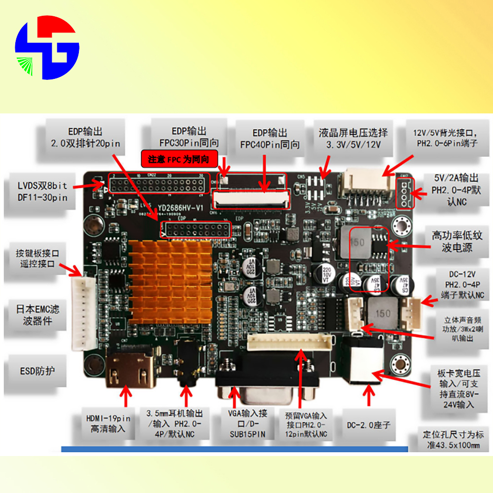 HGPCB08HV-V1